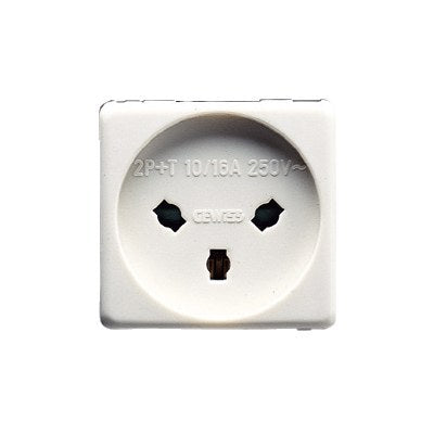 GEWISS Power Socket 16A 250V – White