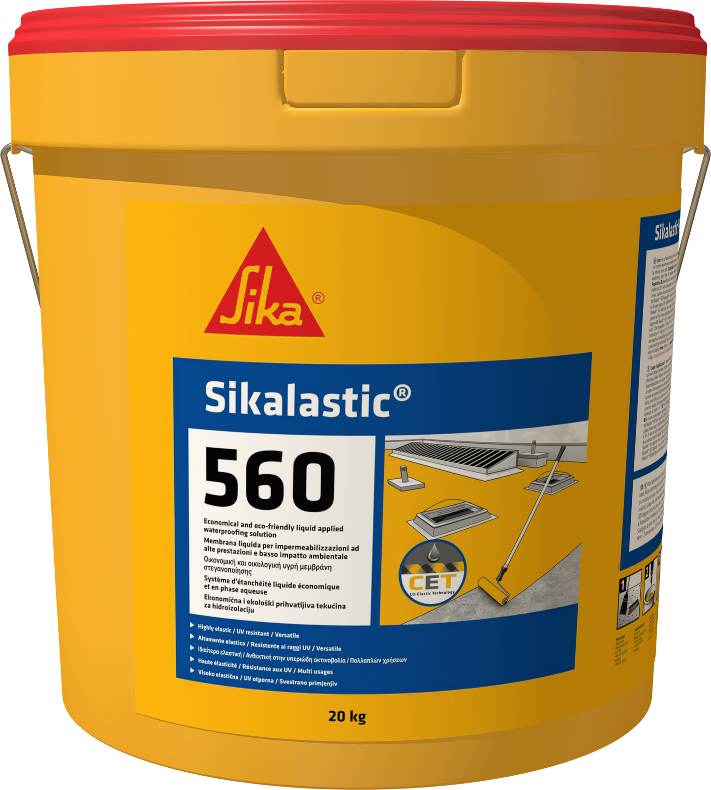 סיקה לסטיק 560 – ממברנה חד רכיבית לאיטום גגות – Sika