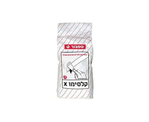 Classimo X Tambour is a powdered filler used for filling and smoothing imperfections in household walls.