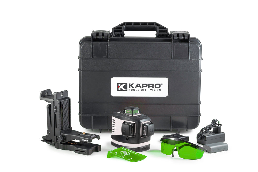 פלס לייזר ירוק 360° KAPRO, דגם 883G